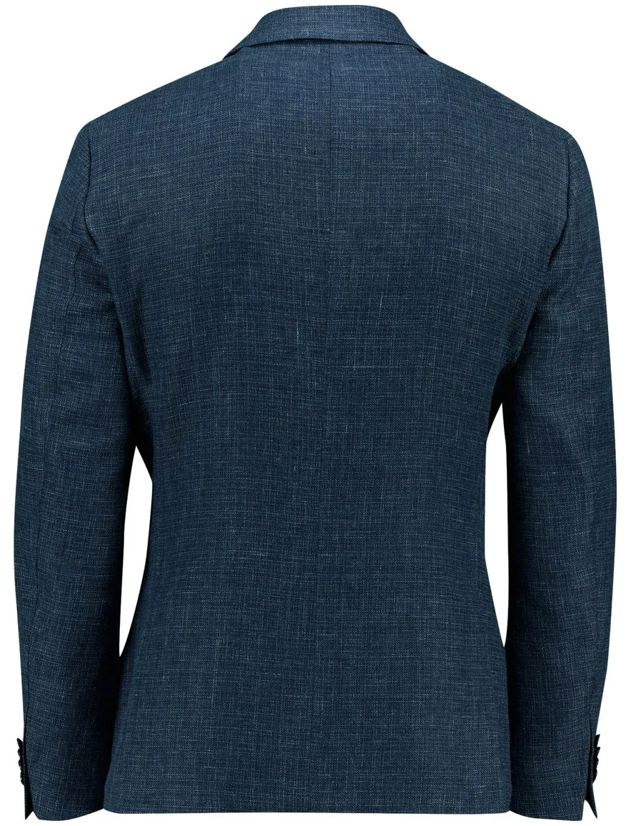 Dressler colberts donkerblauw wol