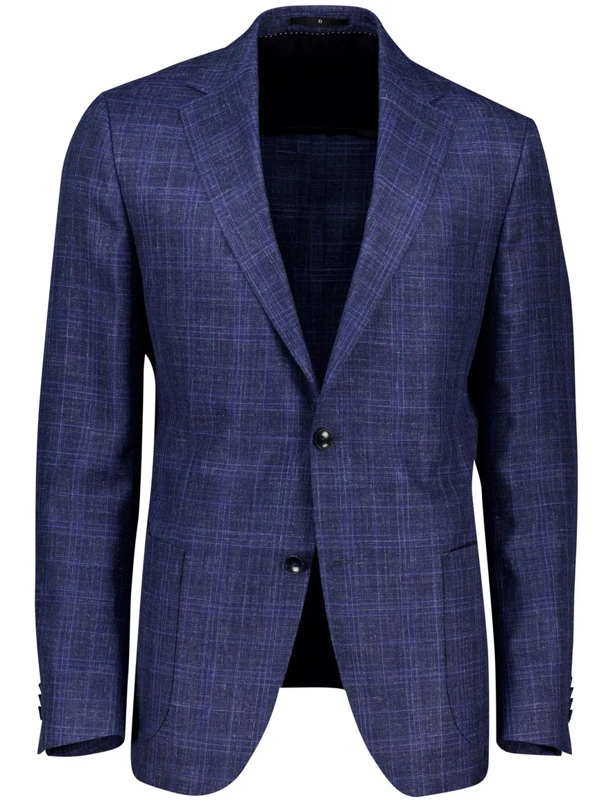 Dressler Colberts donkerblauw geruit