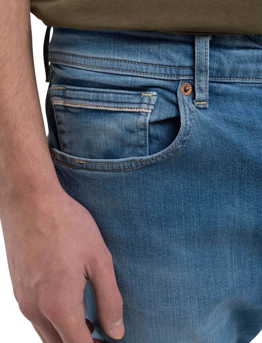 Replay jeans straight fit lichtblauw Grover
