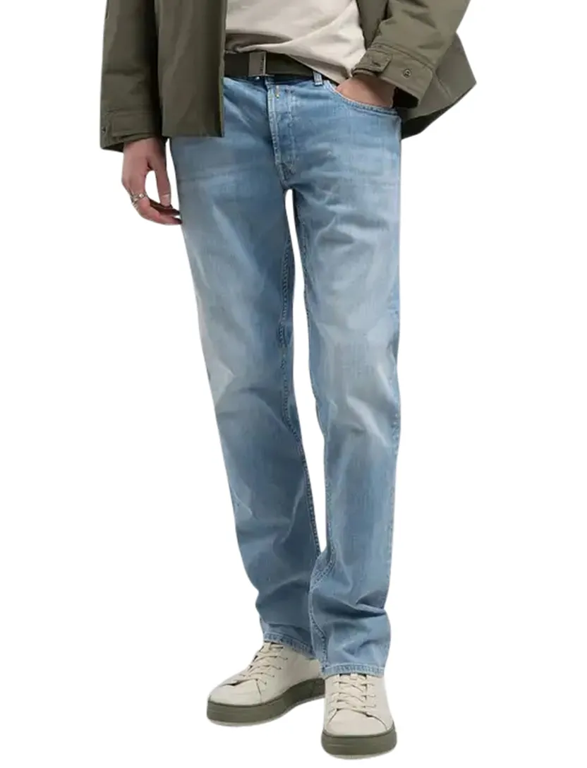 Replay jeans lichtblauw straight fit Grover