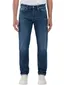 Replay straight fit jeans donkerblauw Grover