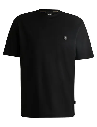 Hugo Boss Boss Black t-shirt zwart katoen