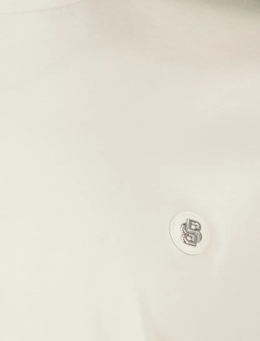 t-shirt Boss Black beige katoen