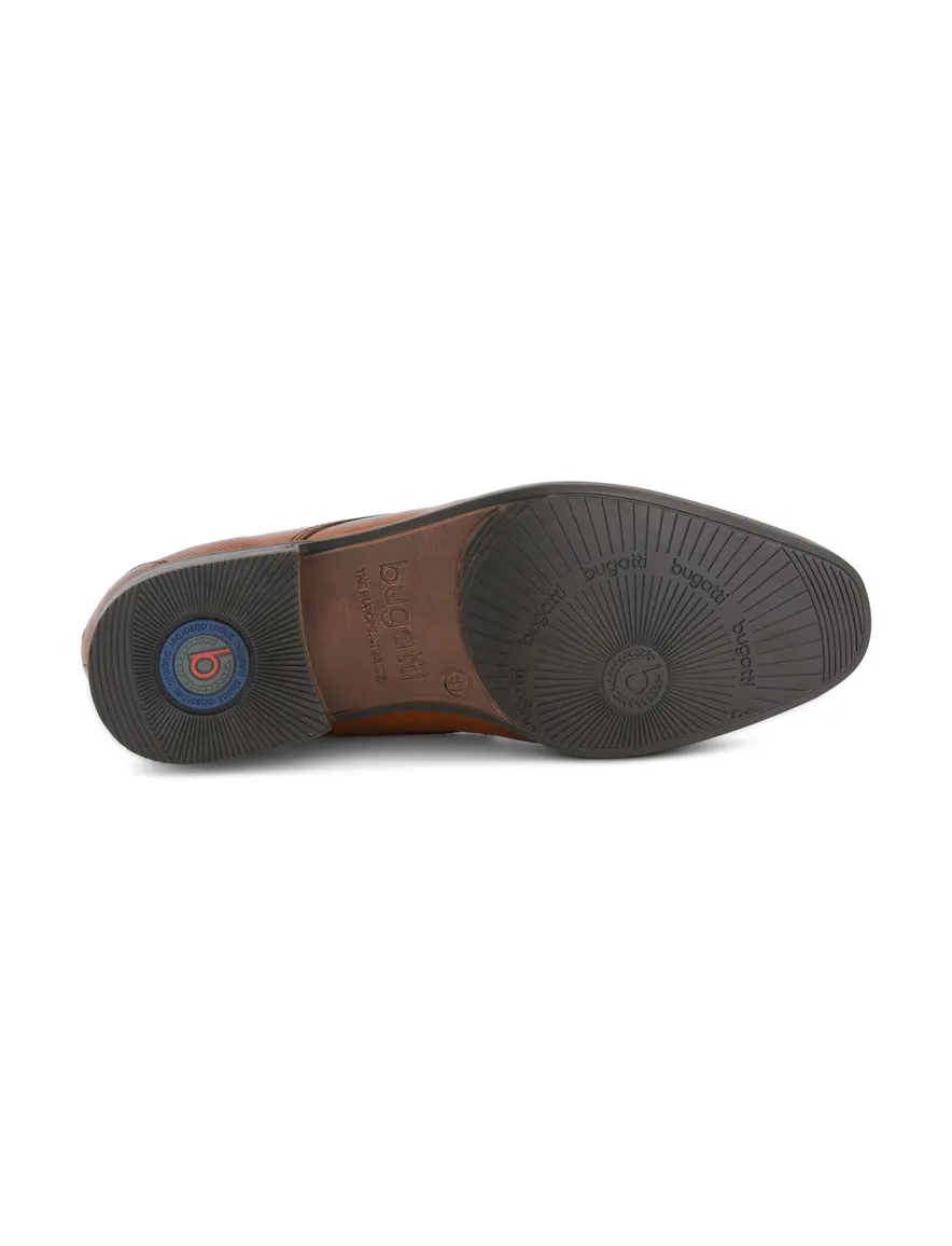 Bugatti nette schoenen bruin leer