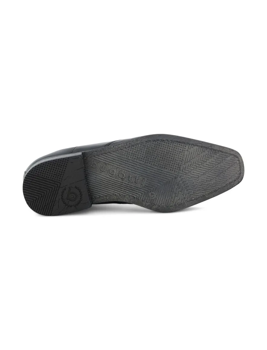 Bugatti nette schoenen zwart leer