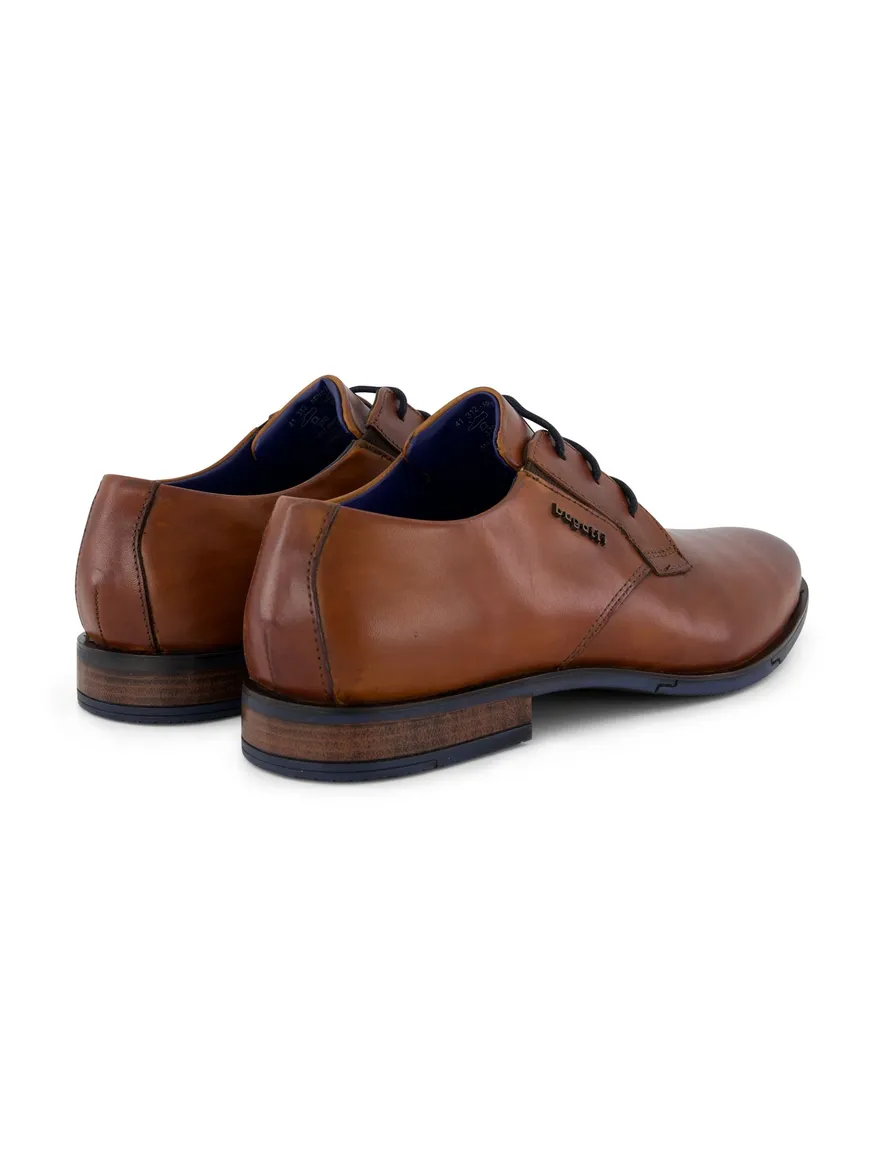 Leren veterschoenen bruin Bugatti