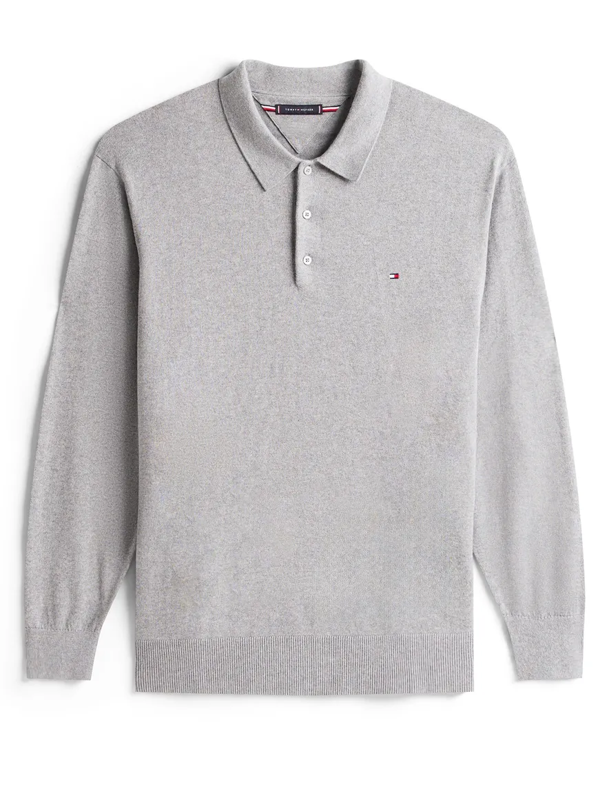 Tommy Hilfiger knitted polo kasjmier big & tall