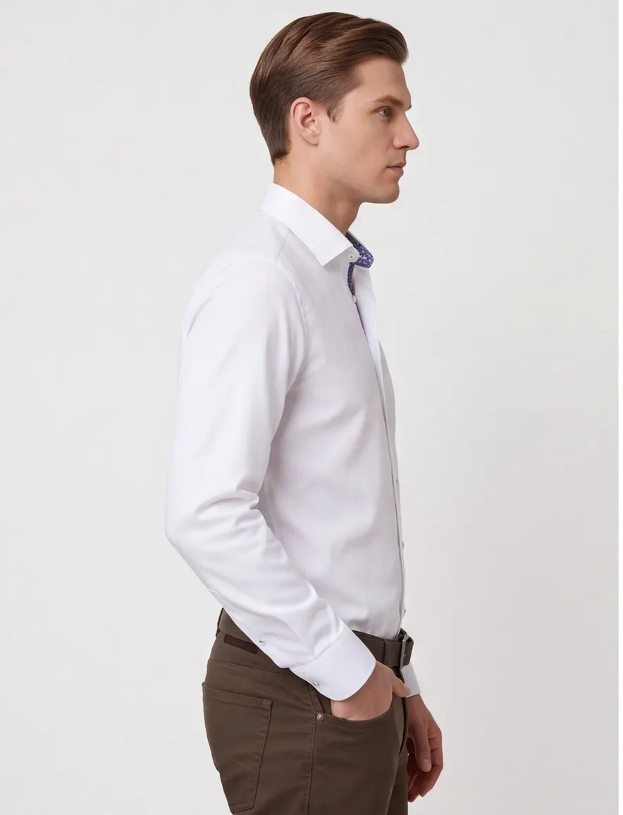 Eterna Modern Fit business overhemd wit