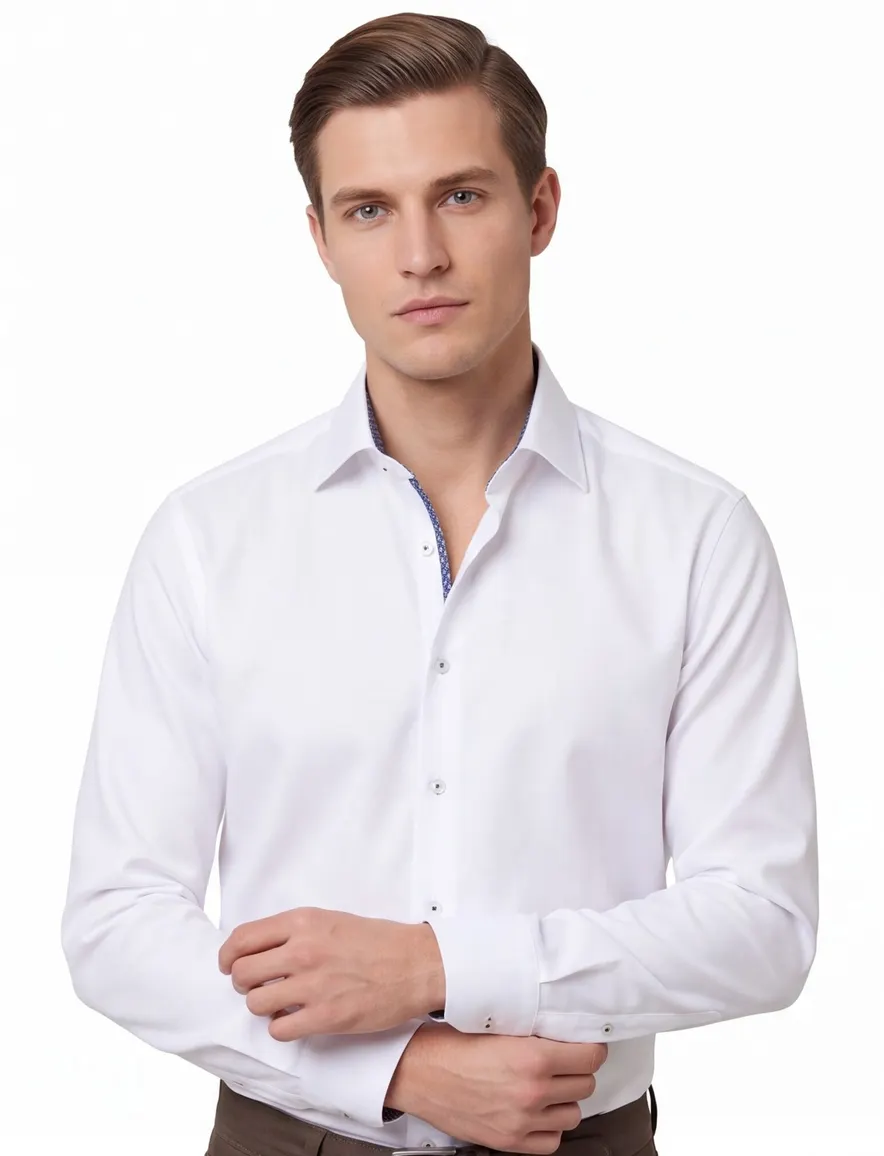 Eterna Modern Fit business overhemd wit