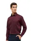 business overhemd Eterna Modern Fit bordeaux