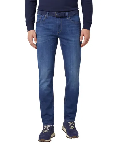 Alberto Alberto jeans blauw slim fit effen