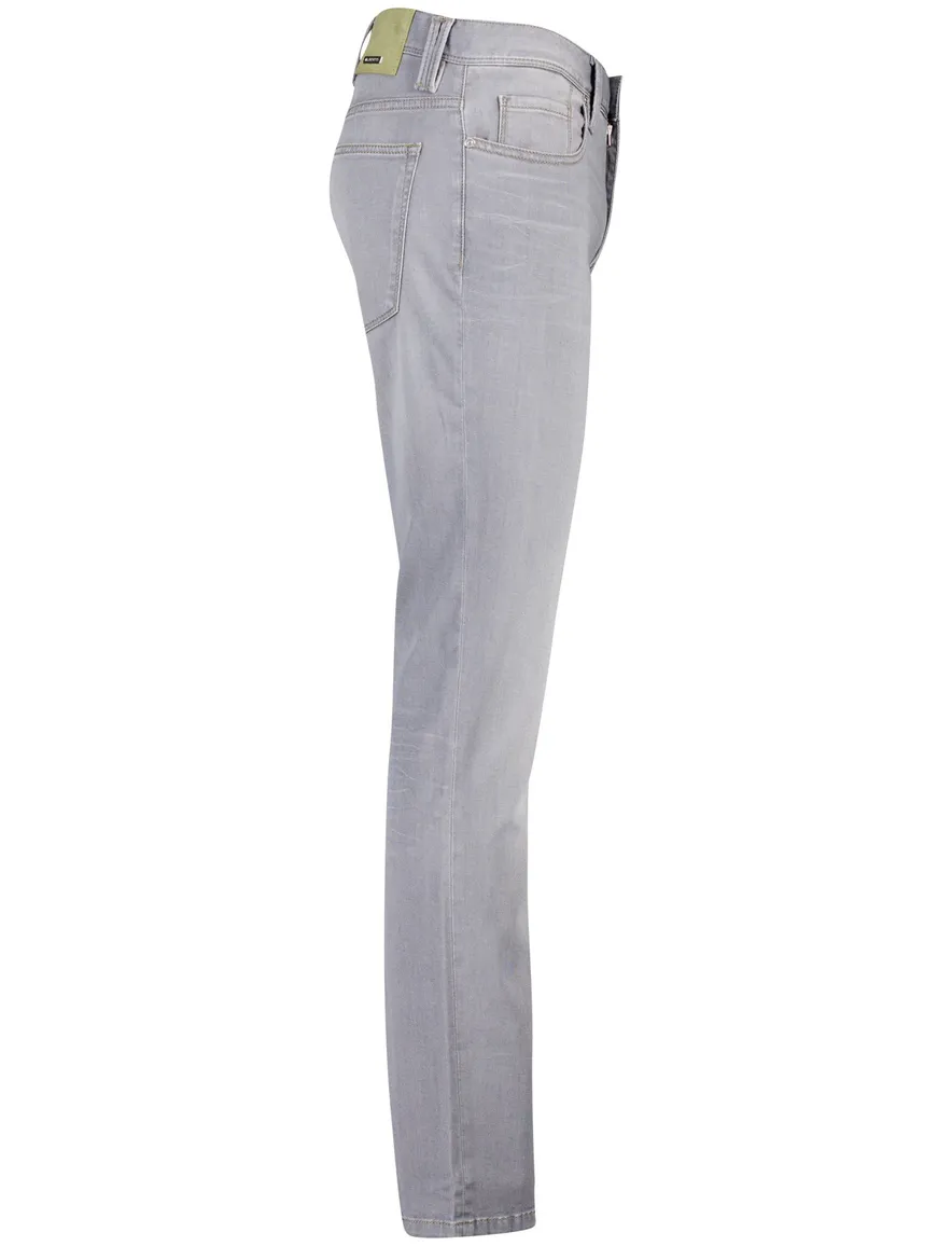 Alberto regular fit premium pipe bruin
