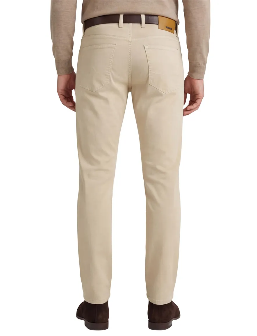 Alberto regular fit premium pipe bruin