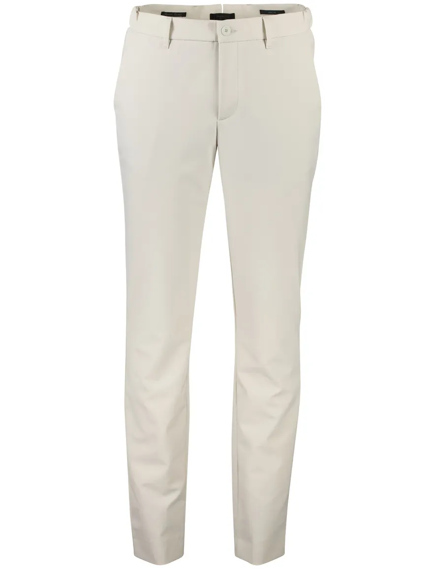 Alberto slim fit stretch pantalon wit