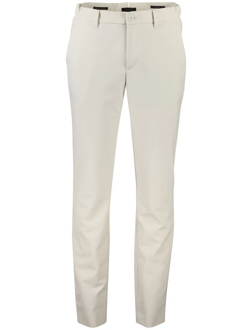 Broek Alberto creme stretch chino