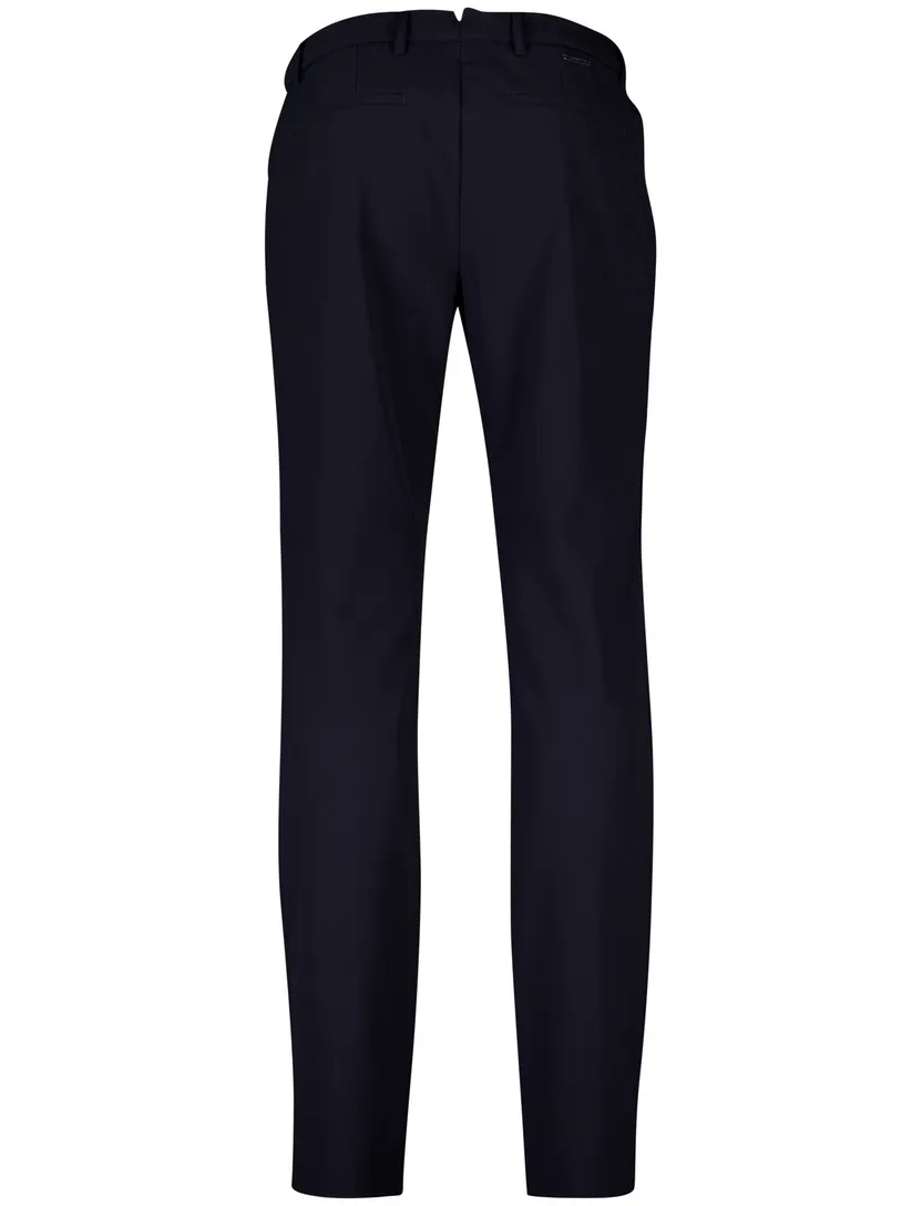 Alberto slim fit stretch pantalon navy
