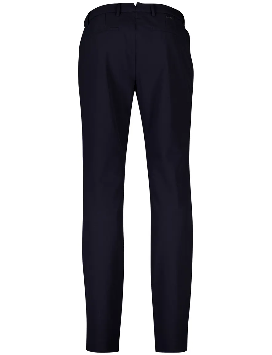 Alberto slim fit stretch pantalon navy