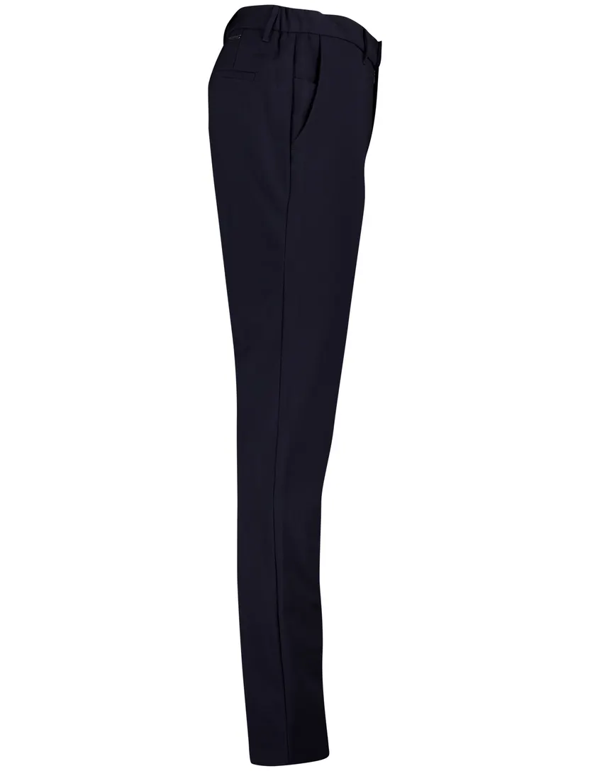 Alberto slim fit stretch pantalon navy