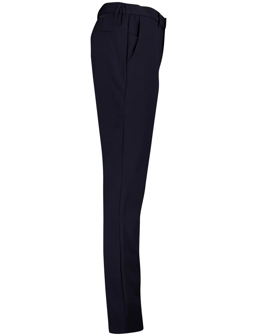 Alberto slim fit stretch pantalon navy