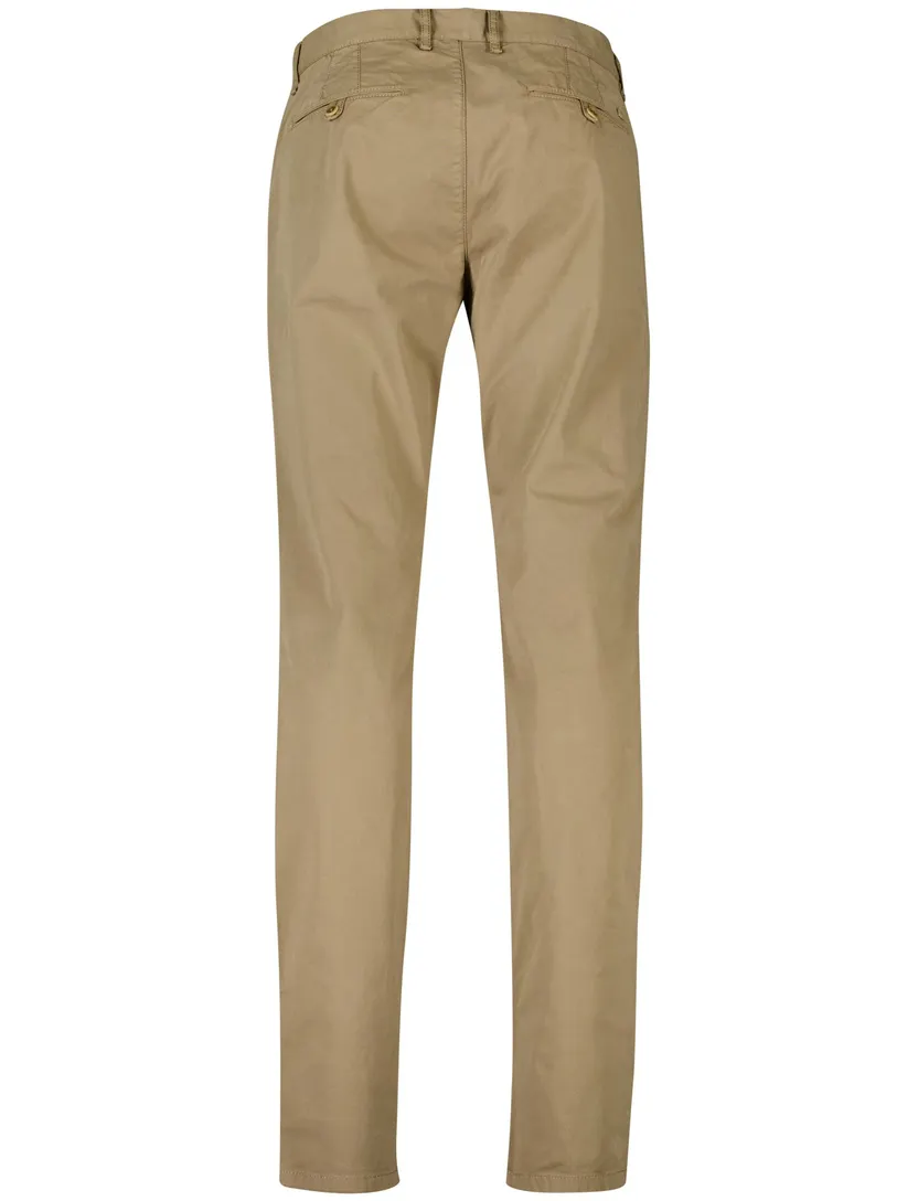 Alberto regular fit pantalon beige katoen