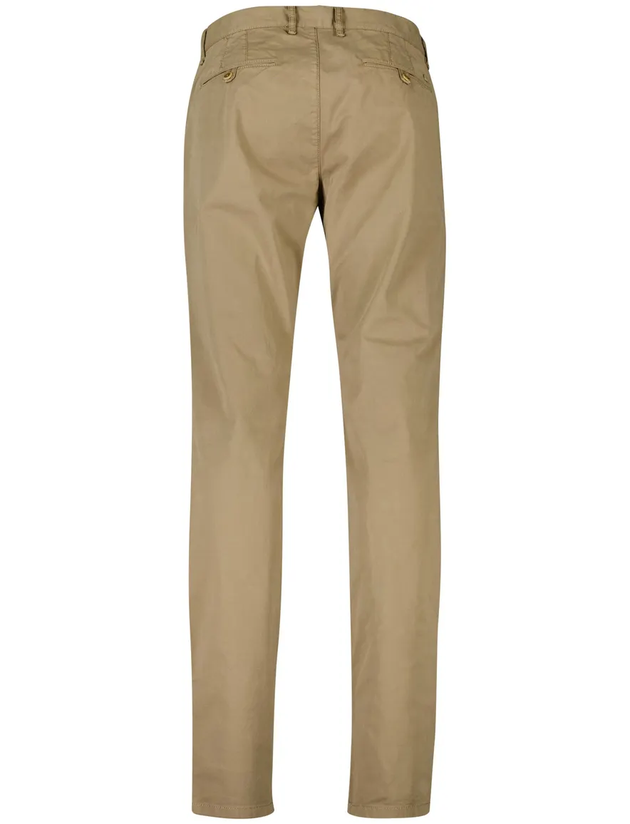 Alberto regular fit pantalon beige katoen