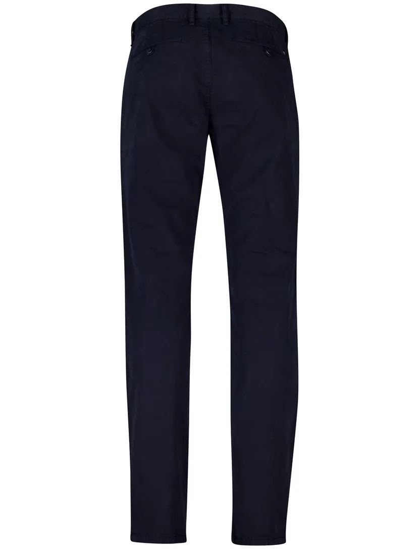 Alberto regular fit pantalon navy katoen