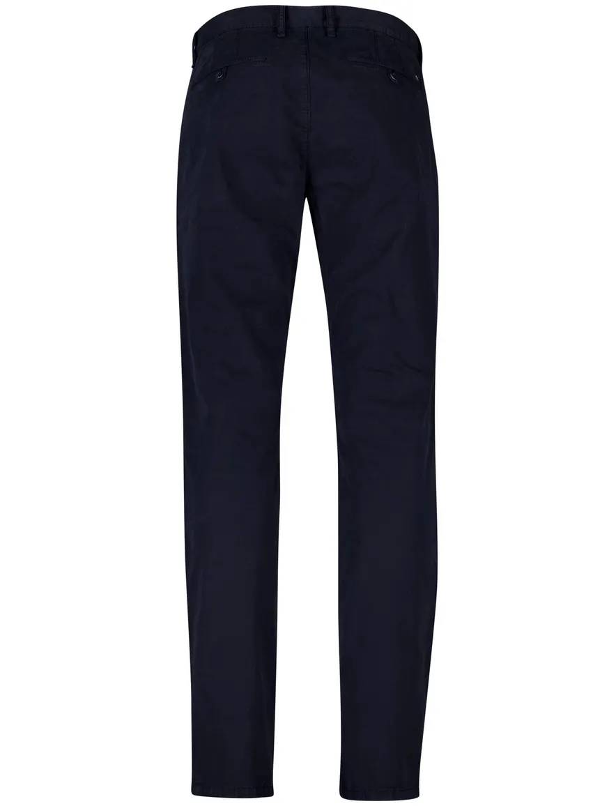 Alberto regular fit pantalon navy katoen