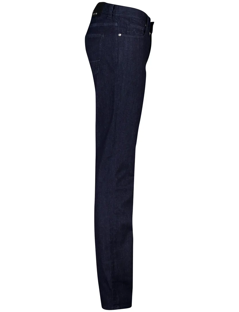Alberto regular fit pantalon navy katoen
