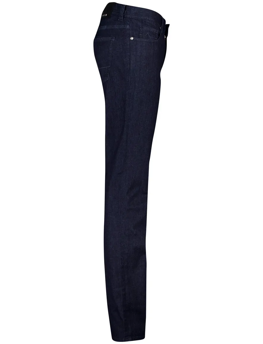 Alberto regular fit pantalon navy katoen