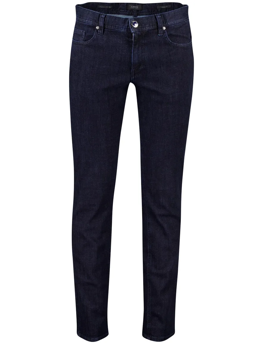 Alberto regular fit premium pipe navy