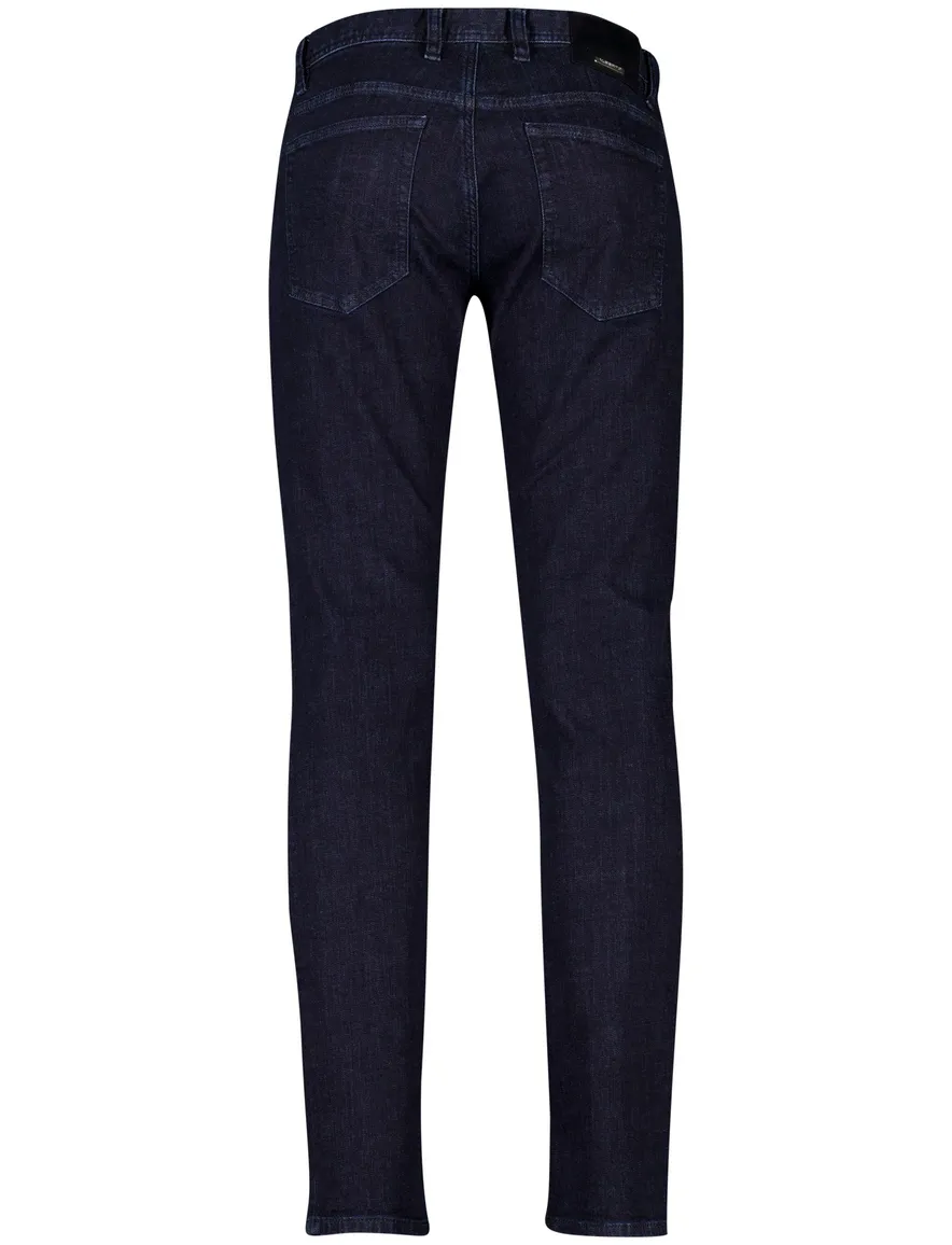 Alberto regular fit premium pipe navy
