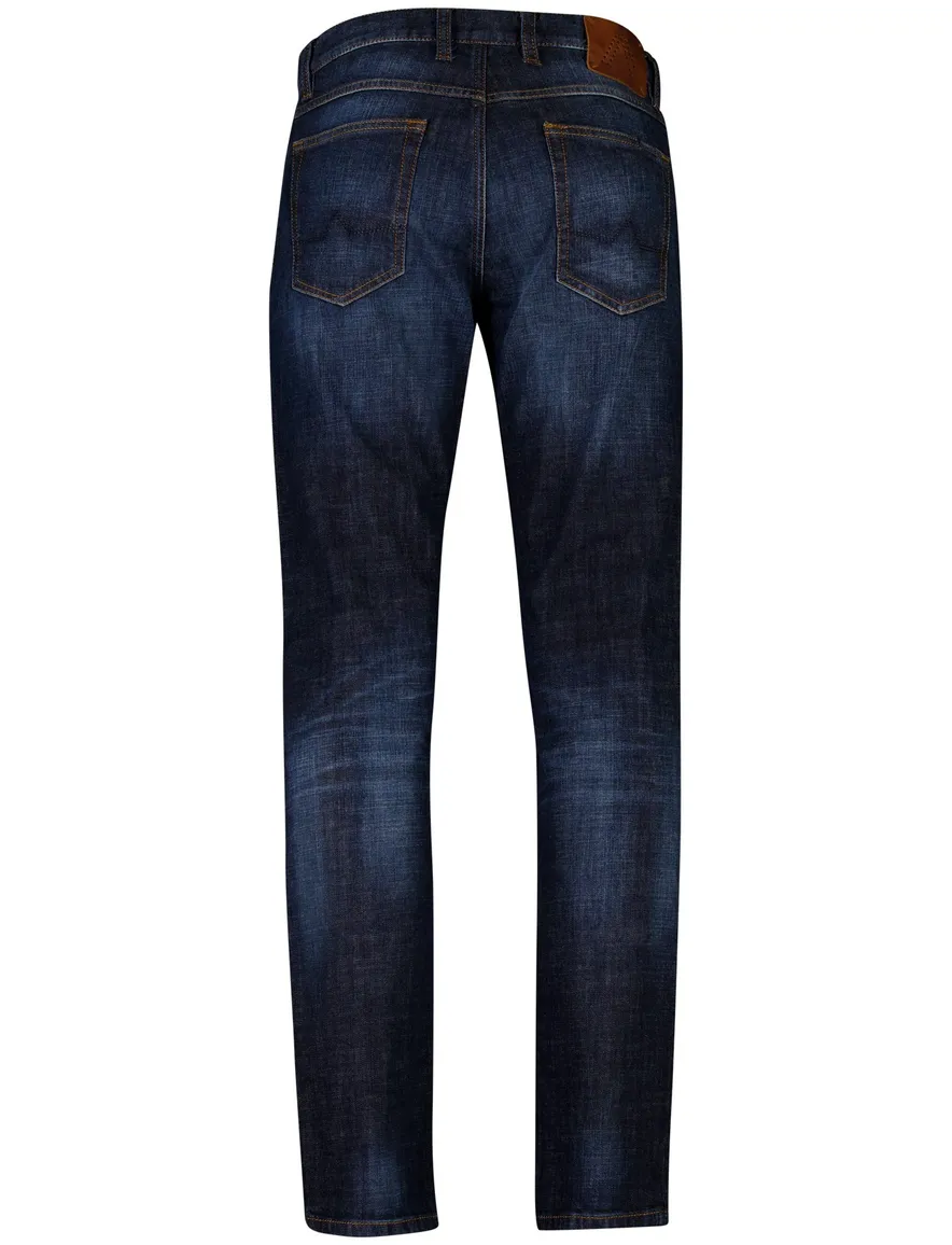 Alberto regular fit jeans katoen donkerblauw