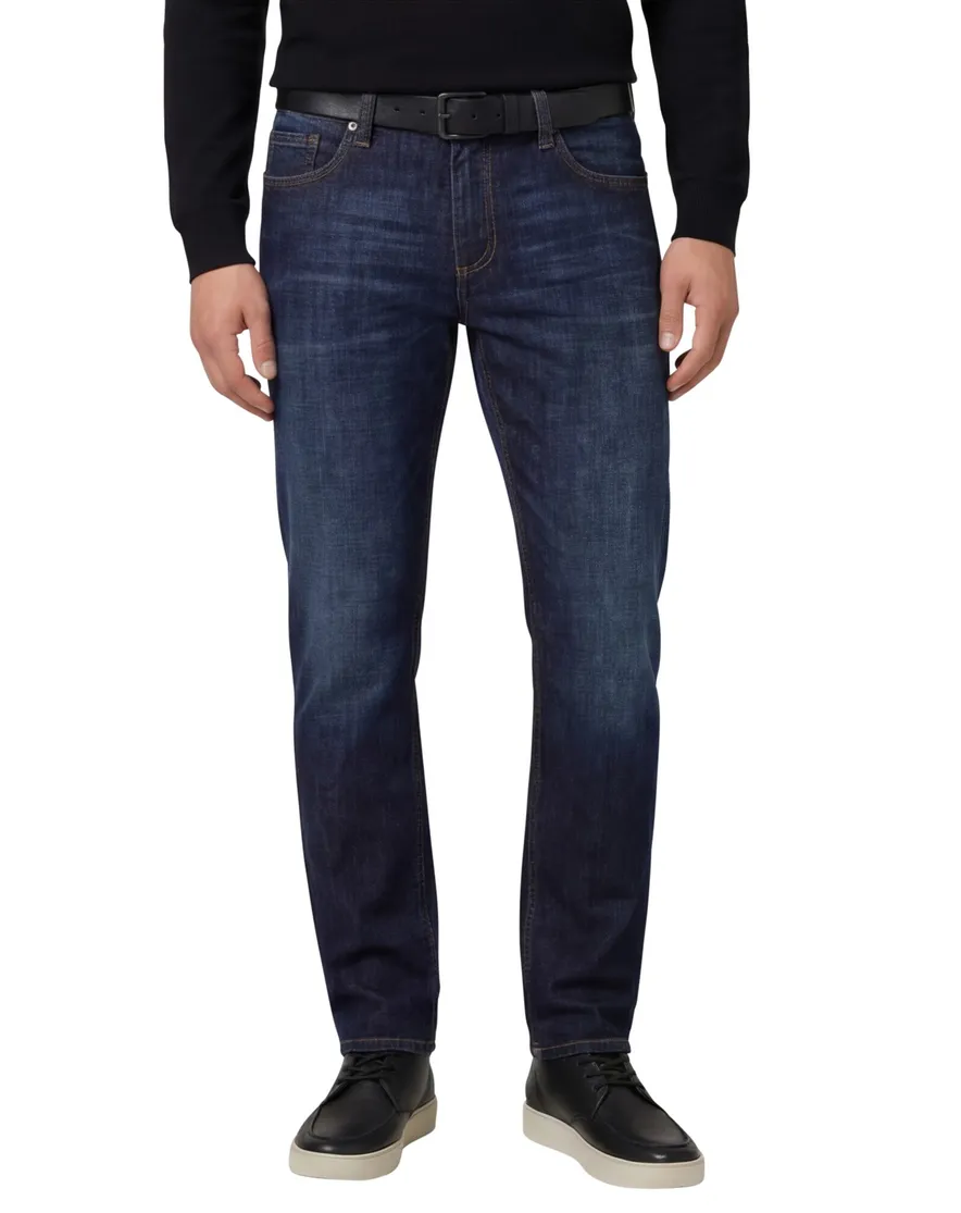 Alberto regular fit jeans katoen donkerblauw