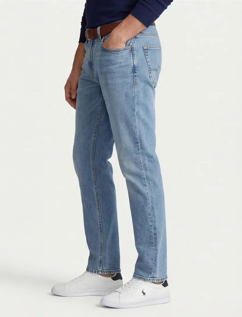 Alberto regular fit spijkerbroek blauw