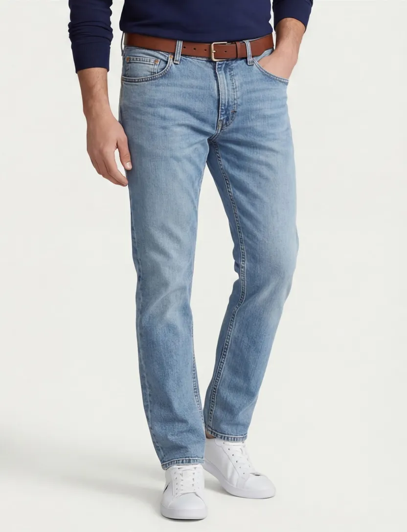 Alberto regular fit spijkerbroek blauw