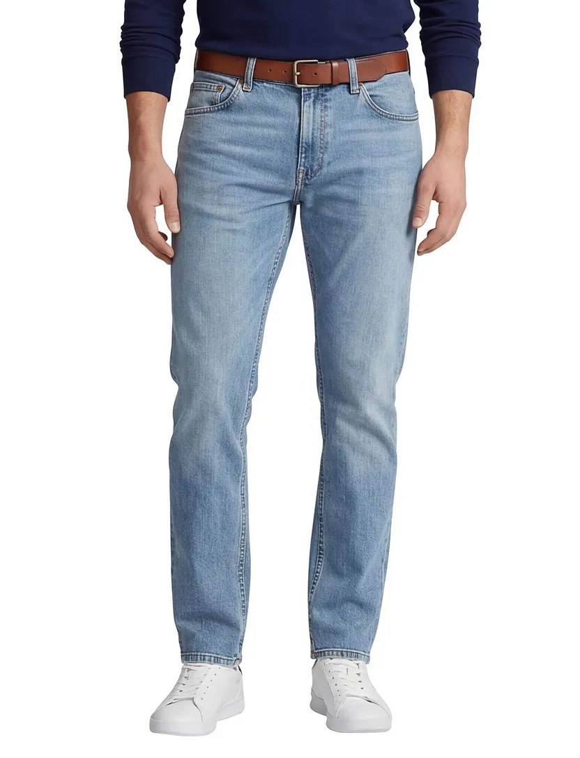 Alberto regular fit spijkerbroek blauw