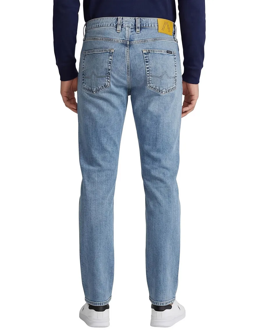 Alberto regular fit spijkerbroek blauw