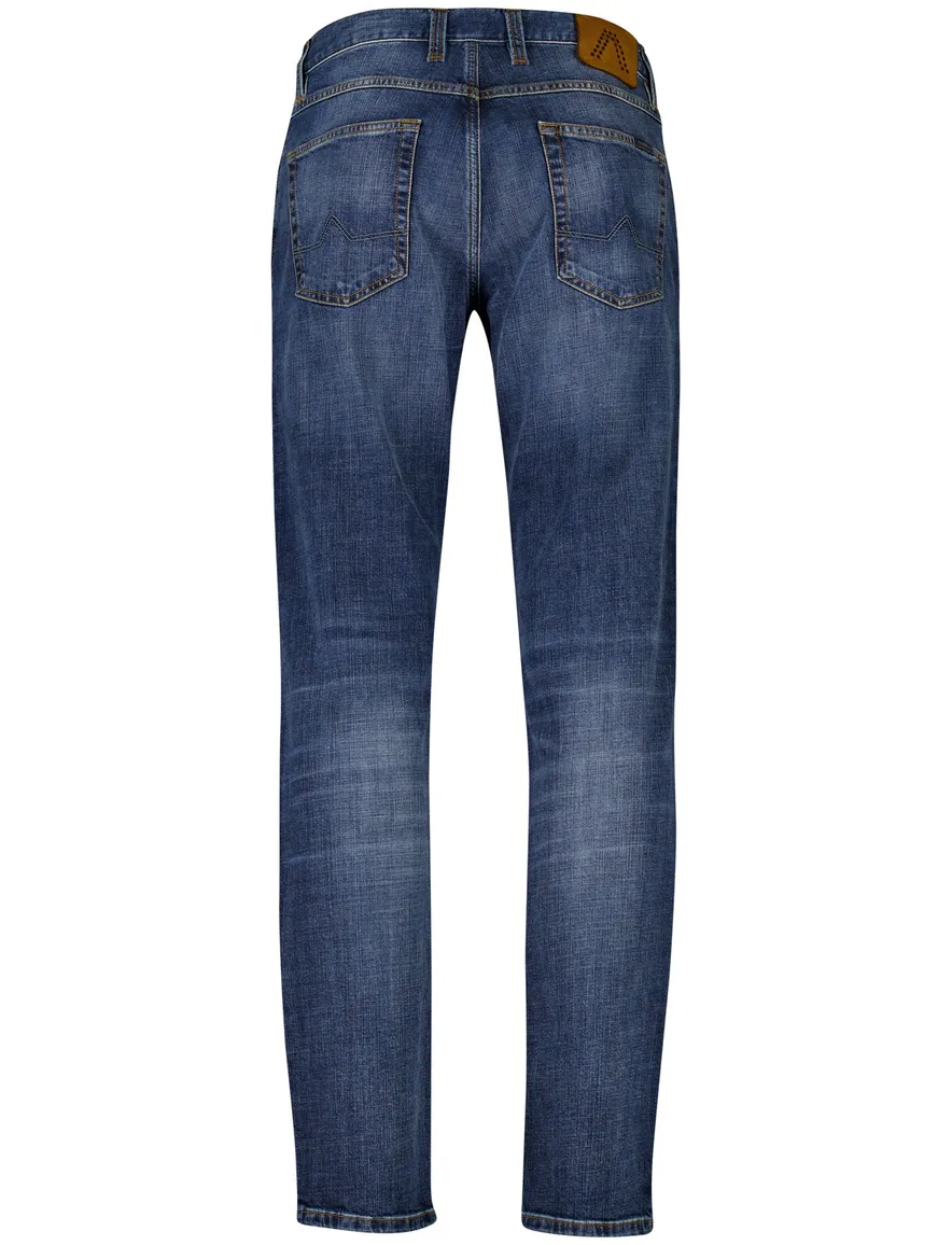 Alberto regular fit jeans katoen blauw