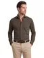 business overhemd bruin Xacus Active shirt