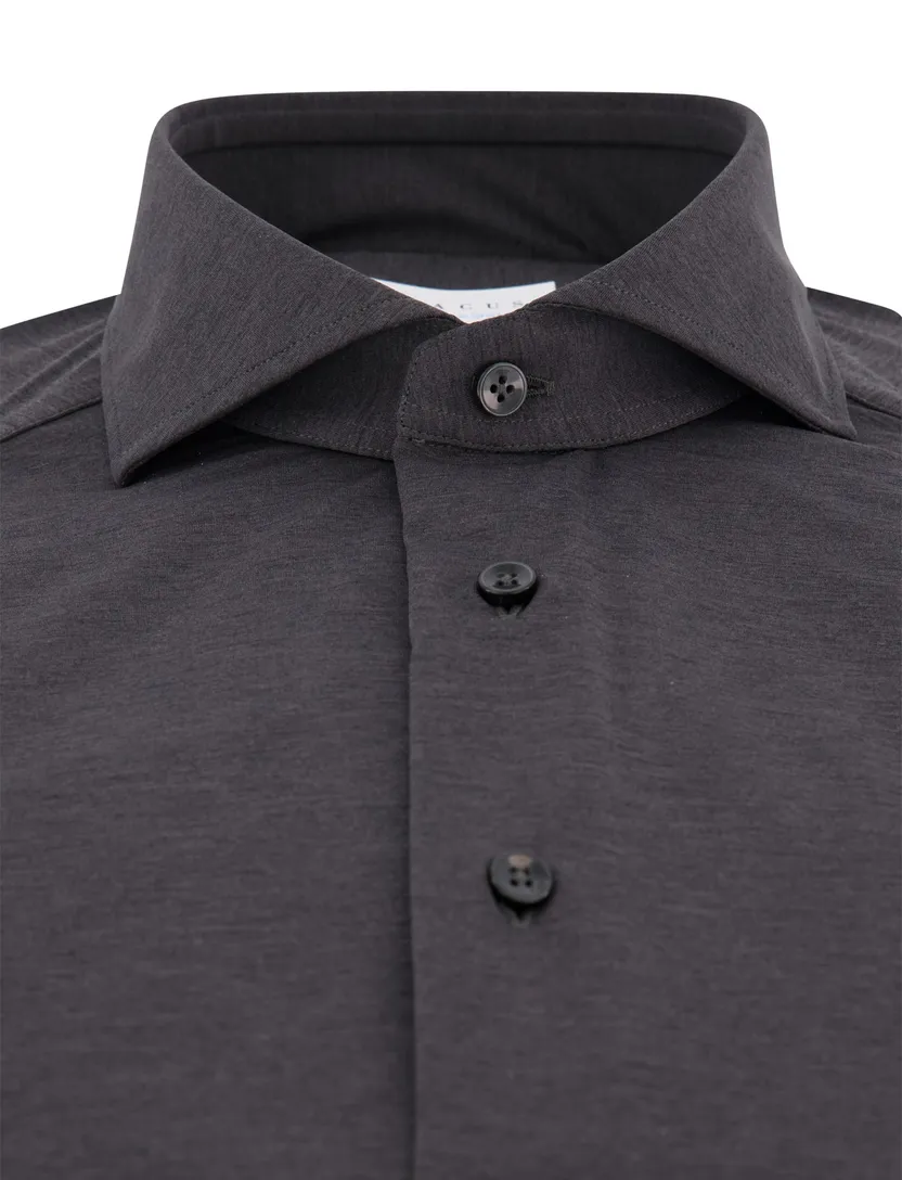 Xacus overhemd donkergrijs polyamide active shirt