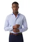 Xacus tailored fit overhemd lichtblauw cutaway boord