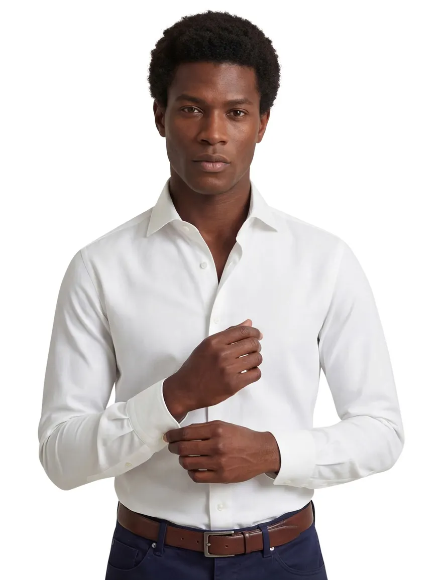 Xacus evolution fit overhemd wit