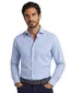 Xacus evolution fit overhemd lichtblauw semi-wide spread boord
