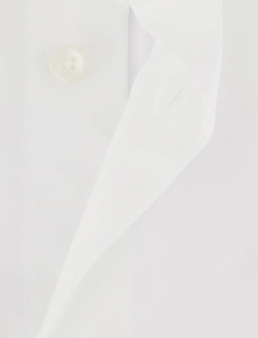 Xacus tailored fit overhemd wit