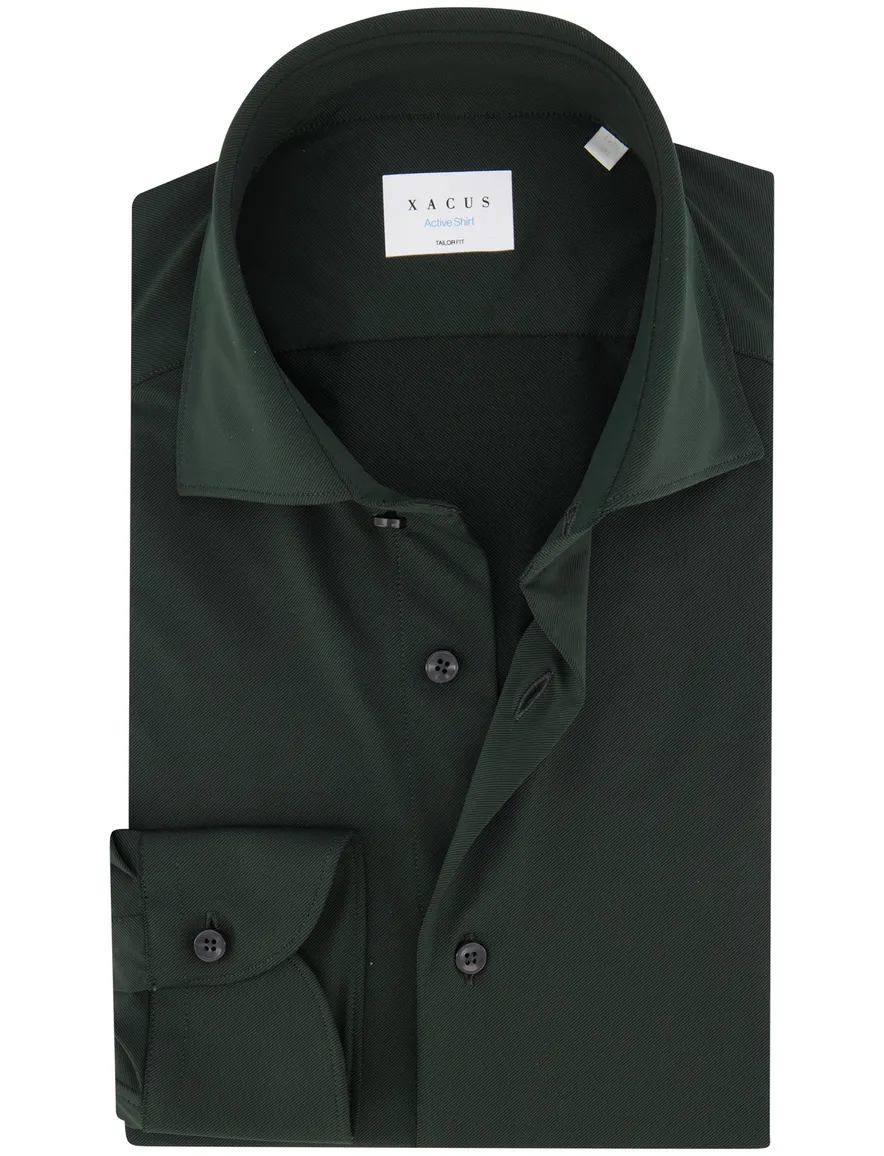 Xacus overhemd groen