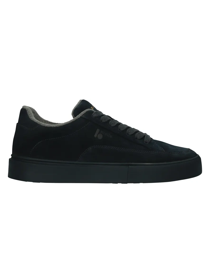 Blackstone sneakers zwart suede
