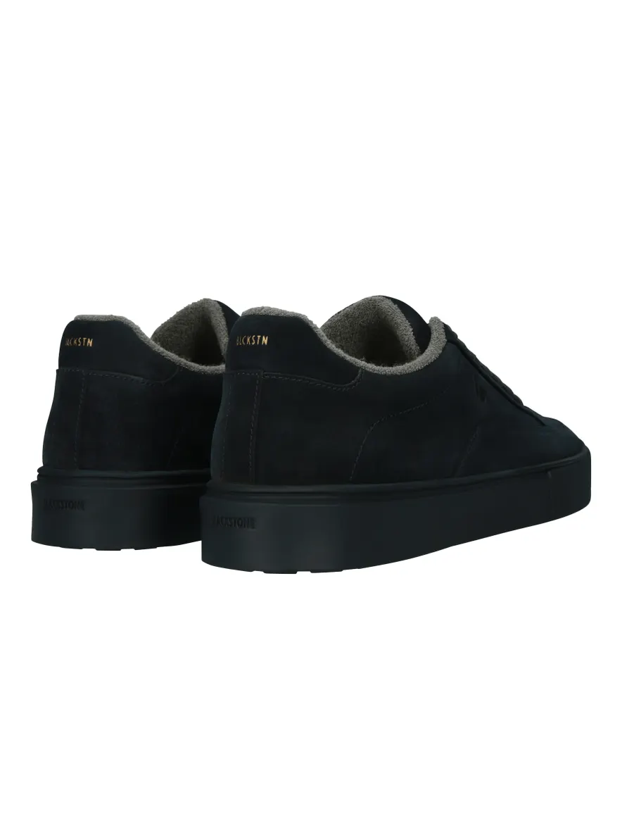 Blackstone sneakers zwart suede