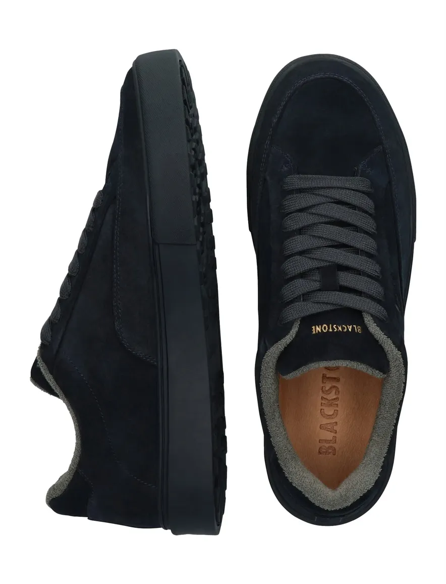 Blackstone sneakers zwart suede