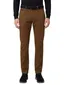 katoenen Gardeur normale fit benny pantalon bruin effen