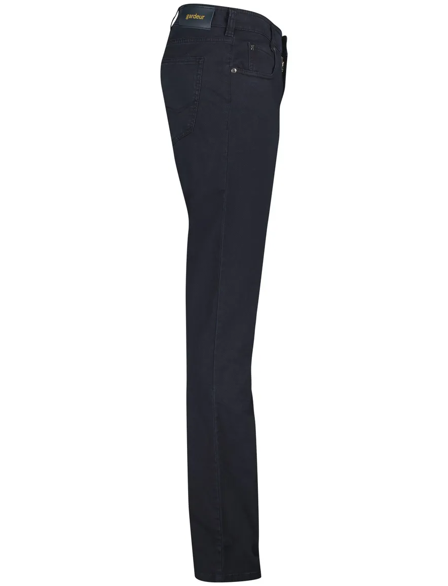 Gardeur modern fit bill-3 pantalon donkerblauw